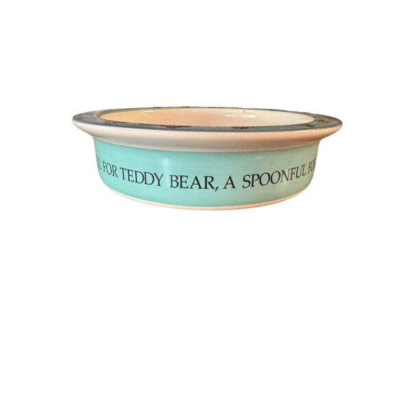 Vintage Global Design Child 3 Piece Dinner Set Boy and Teddy Design - Picture 14 of 16